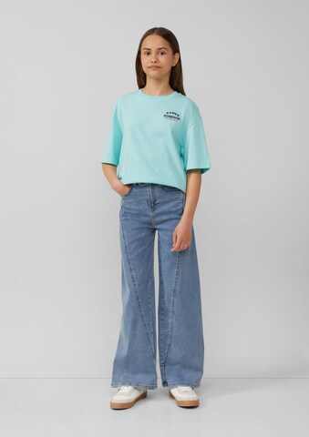 T-Shirt s.Oliver en vert : devant
