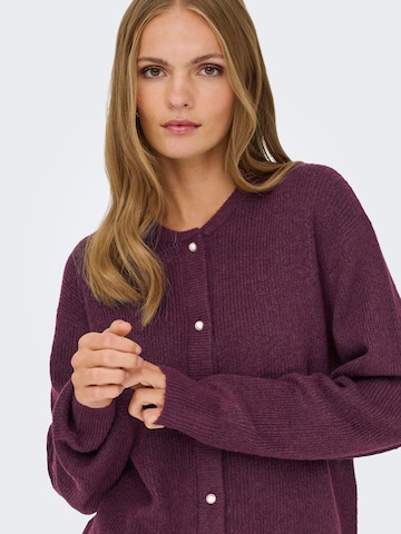 JDY Knit cardigan 'JDYLumi' in Red