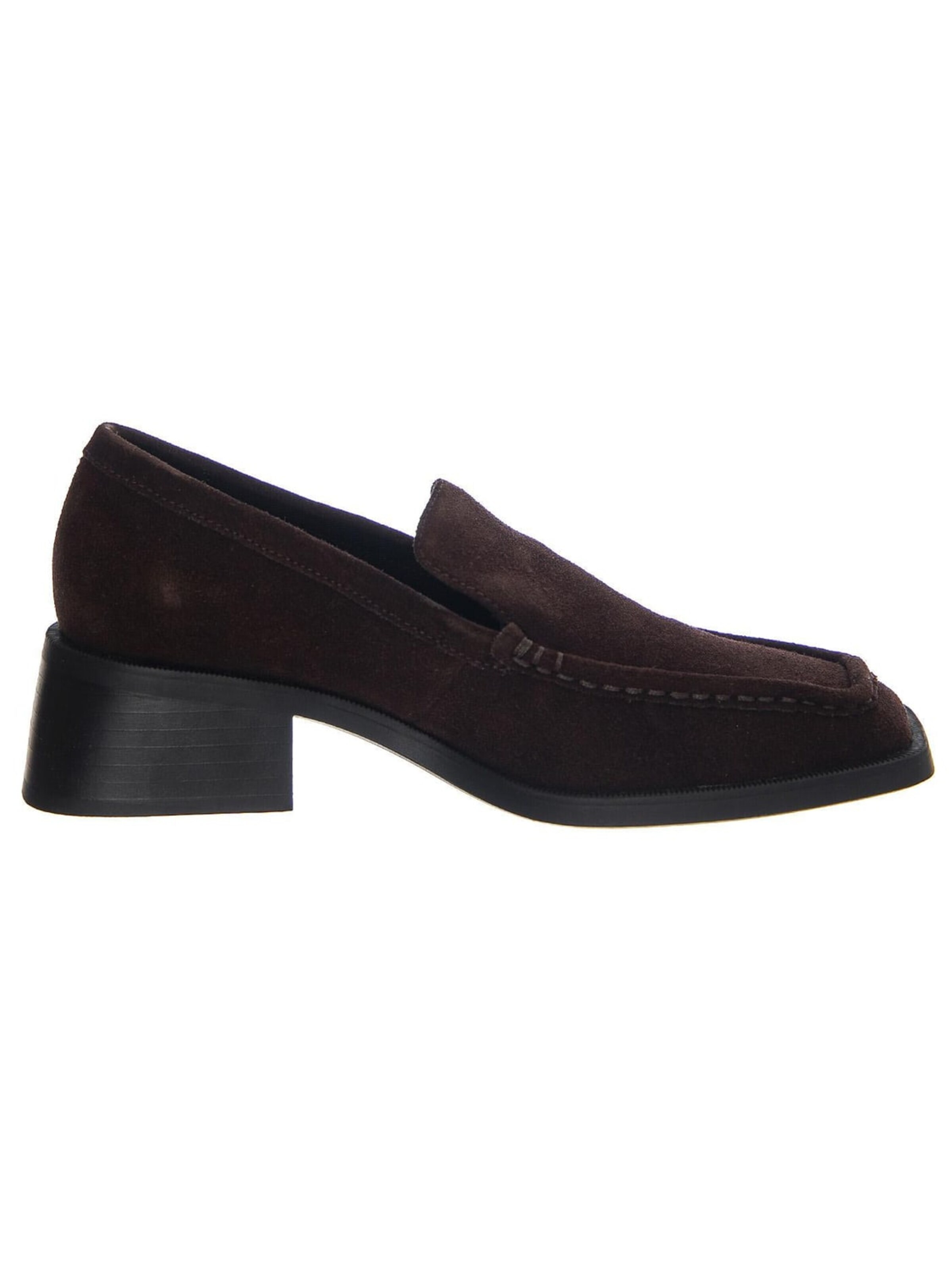 Vagabond Mokasyny 'Blanca Cow Suede Espresso Shoes Loafer' w kolorze brązowy