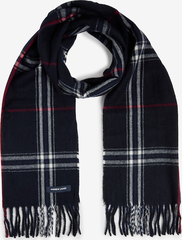 Andrew James Scarf in Blue: front