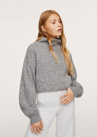 MANGO KIDS Pullover in Grau: Vorderseite