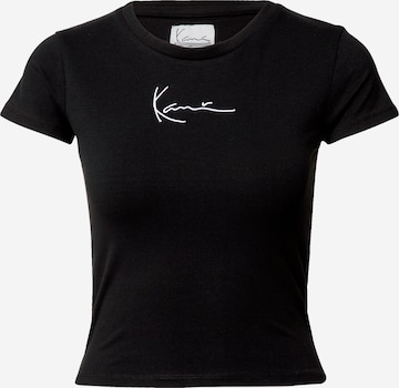 Karl Kani Skjorte 'Signature' i svart: forside