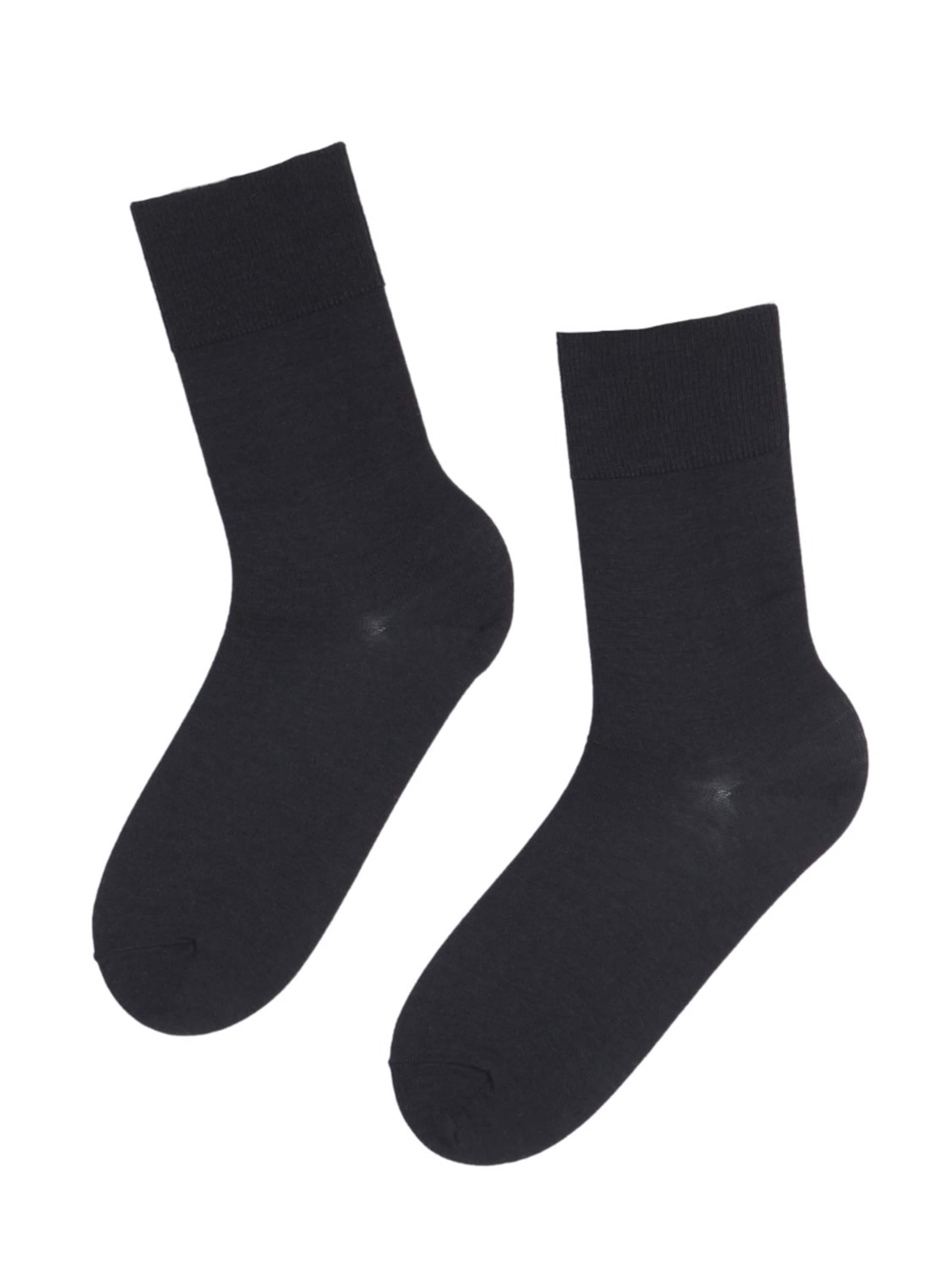 Calzino 'DOORA merino wool socks for women' di Sokisahtel in blu: frontale