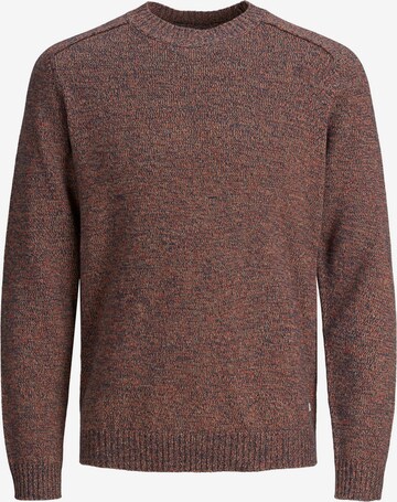 Pull-over JACK & JONES en marron : devant