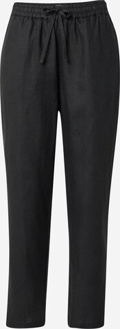 Soccx Tapered Trousers in Black: front