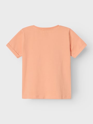 NAME IT Majica 'VUX' | oranžna barva