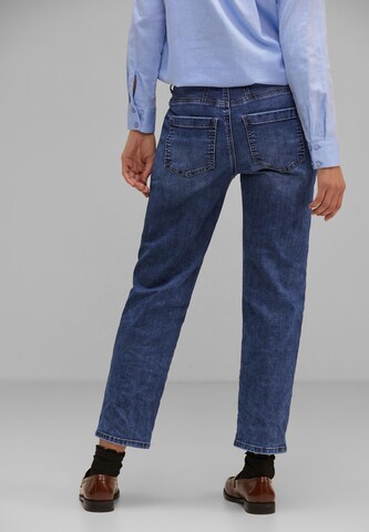 STREET ONE Loosefit Jeans in Blau