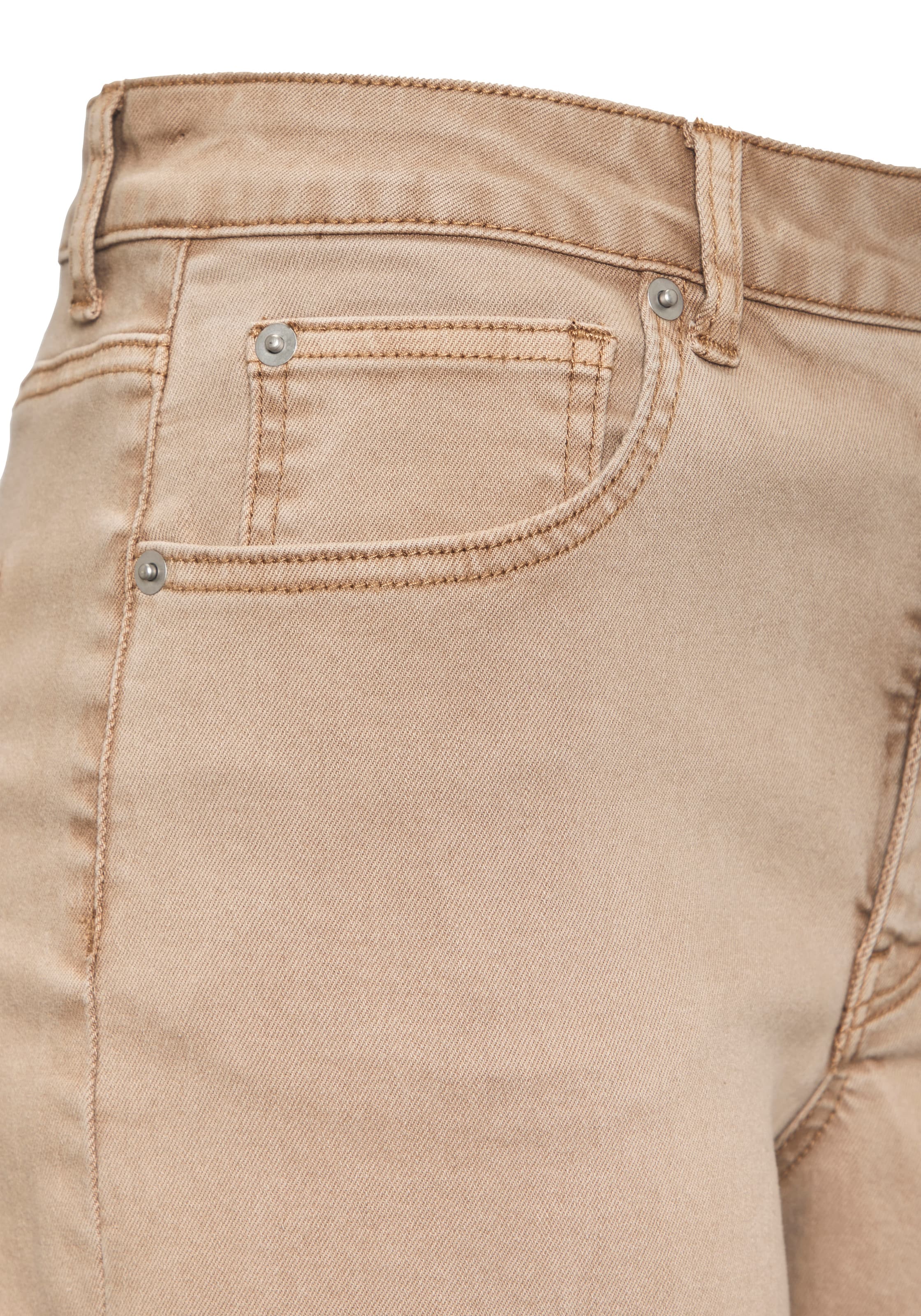 LASCANA Wide leg Jeans in Beige