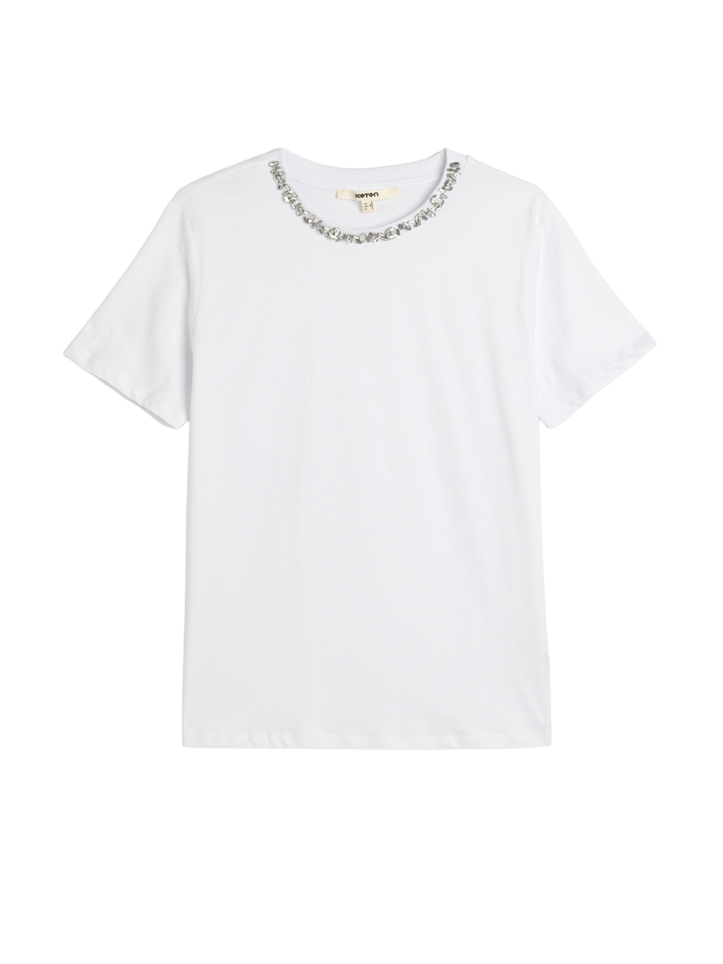 Koton T-Shirt in XXXL in offwhite, Produktansicht