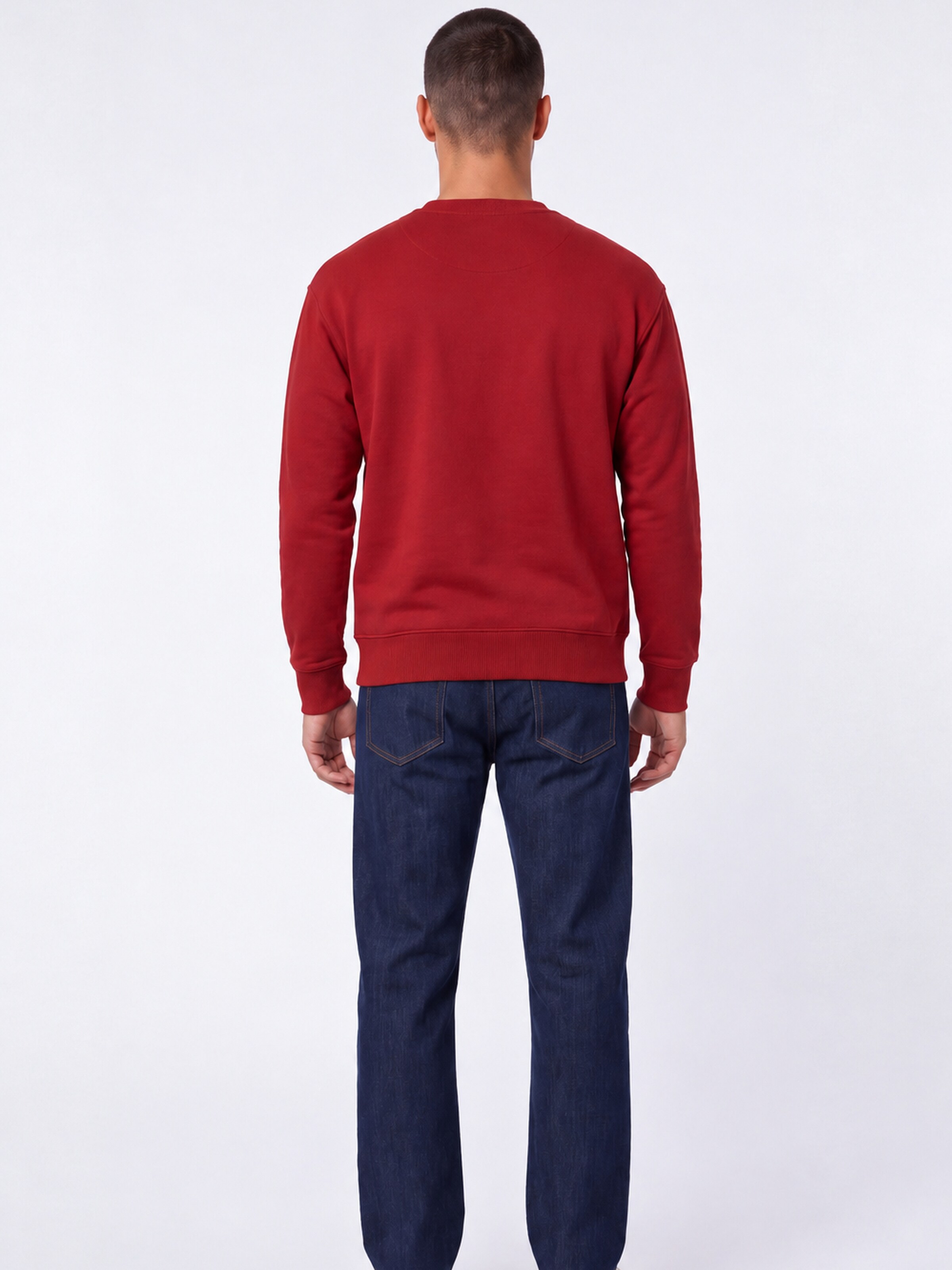!Solid Sweatshirt 'SDLenz' in Red