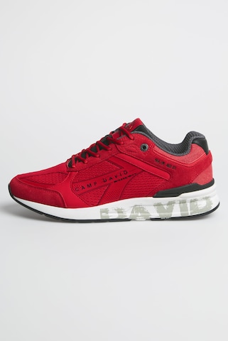 CAMP DAVID Sneaker in Rot