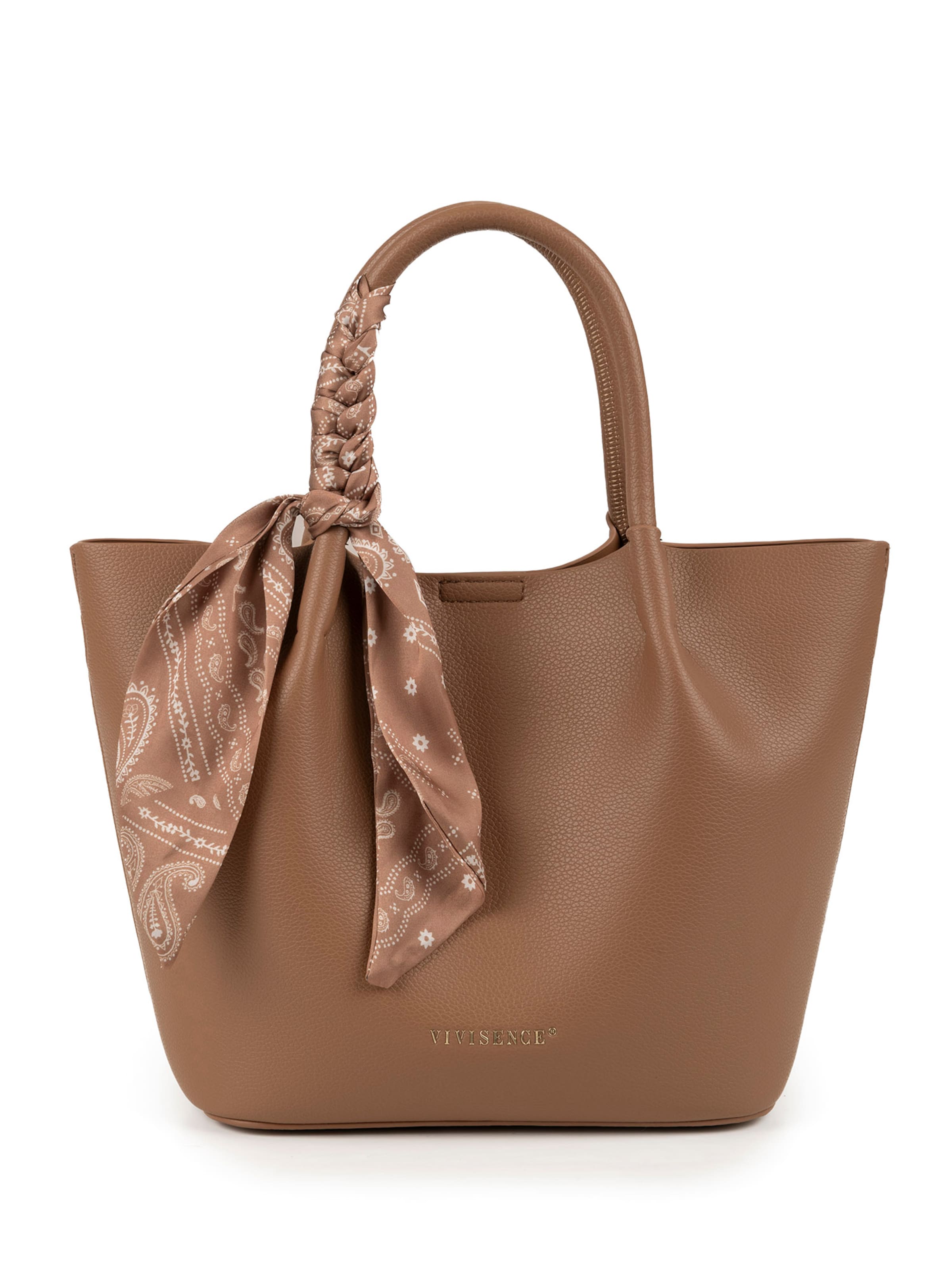 Vivisence Handbag 'T0019' in Brown: front