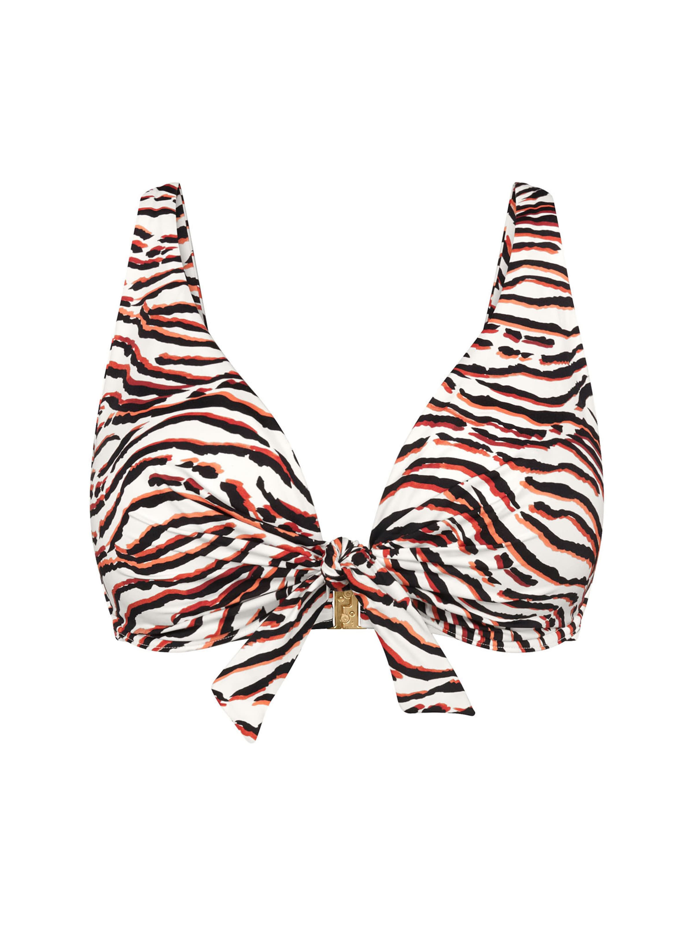 TRIUMPH Bikini Top ' Red Label Summer Wild ' in Brown: front