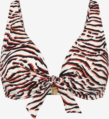TRIUMPH Bikini Top ' Red Label Summer Wild ' in Brown: front