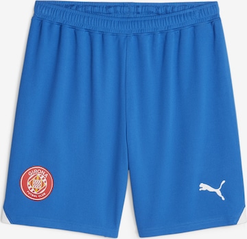PUMA Workout Pants 'Girona FC' in Blue: front