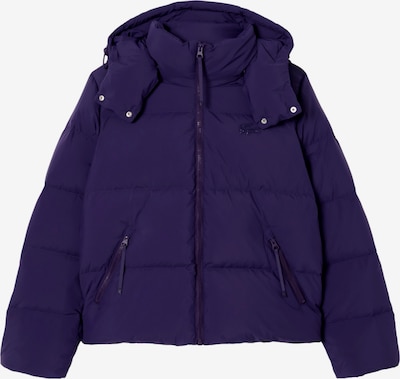 LACOSTE Winterjacke in M in lila, Produktansicht