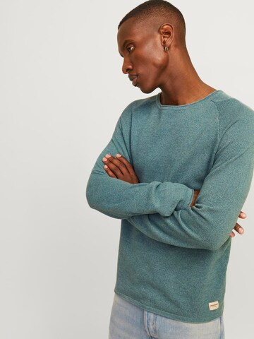 Regular fit Pullover 'JJEHill' di JACK & JONES in blu