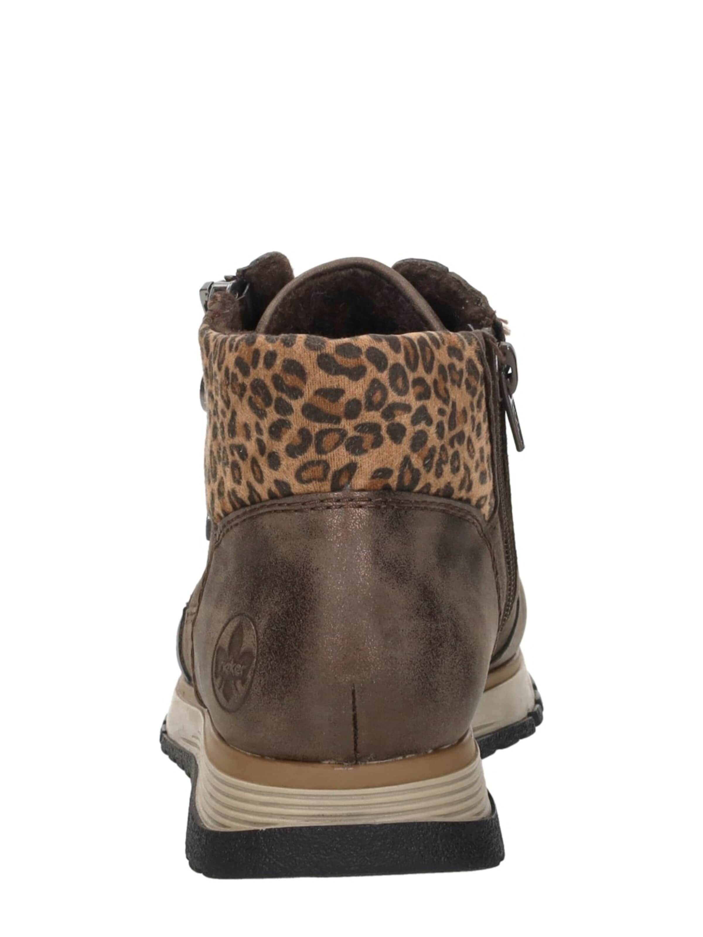Chaussure à lacets 'Veterschoenen Hoog' Rieker en marron