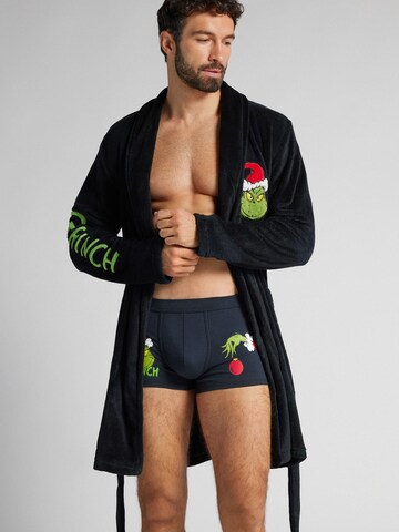 IUMAN Intimissimi Uomo Bademantel in Blau