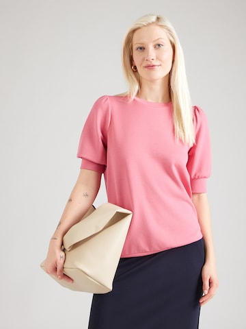 SoyaconceptSweater majica 'BANU 83'' - roza boja: prednji dio