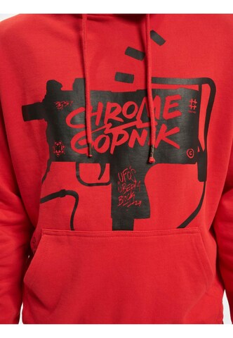 Sweat-shirt DEF en rouge