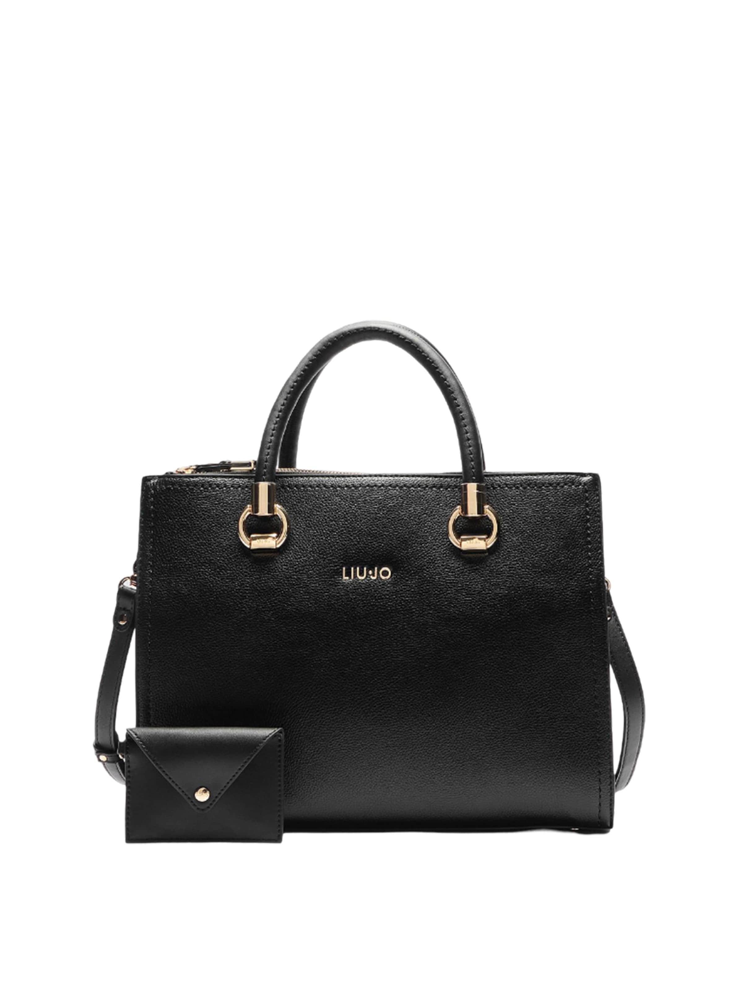 Liu Jo - Bolso de hombro en negro: frente