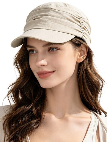 Magicshe Hat 'Schirmmütze mit Falten' in White