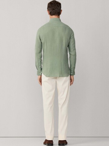 Coupe regular Chemise 'ESS' Hackett London en vert