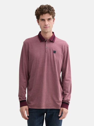 TOM TAILOR Poloshirt in Rot: Vorderseite