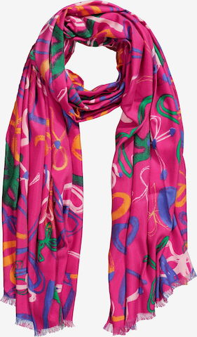 JP1880 Schal in Lila: Vorderseite