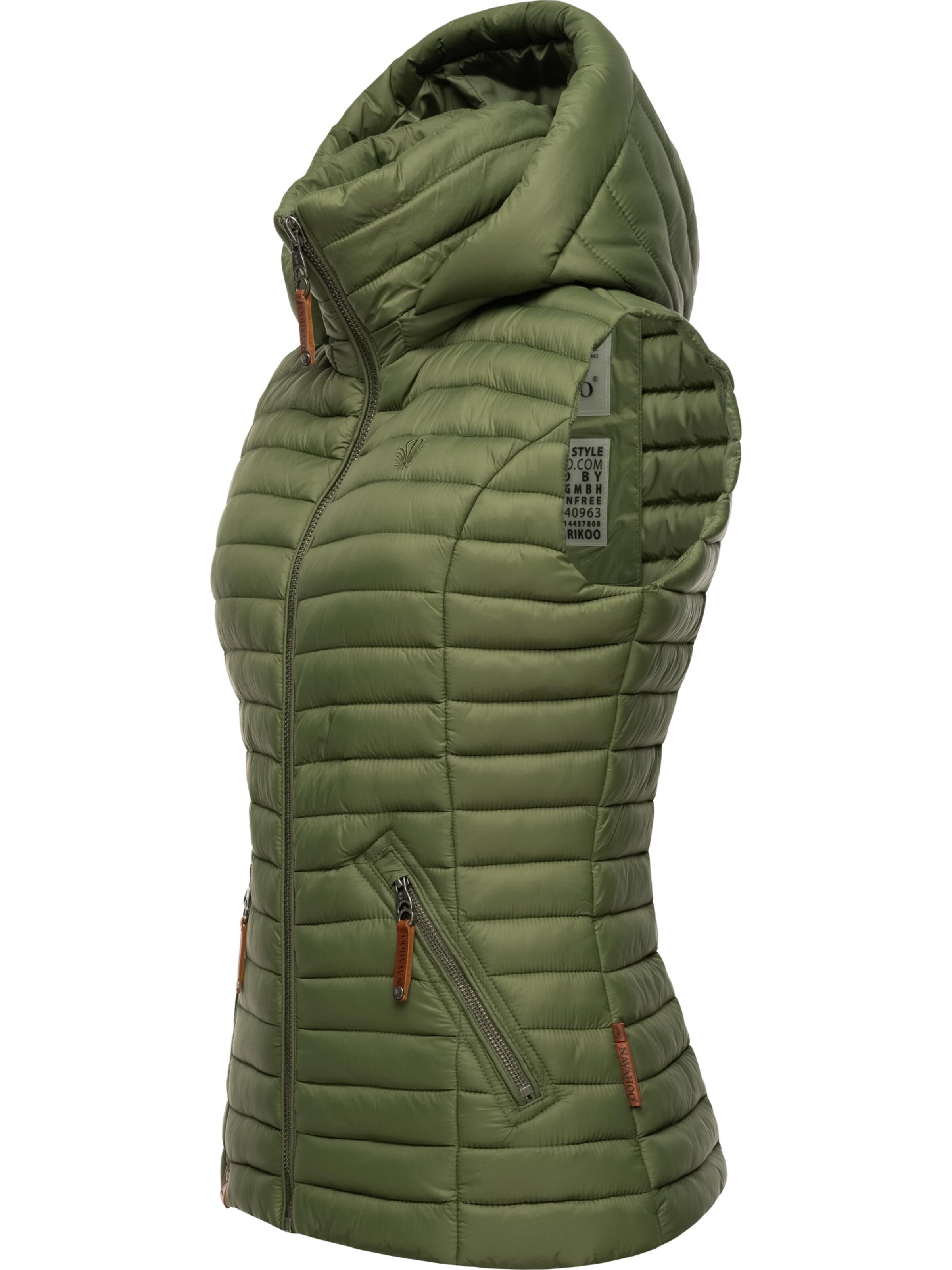 NAVAHOO Γιλέκο 'Shadaa' σε πράσινο