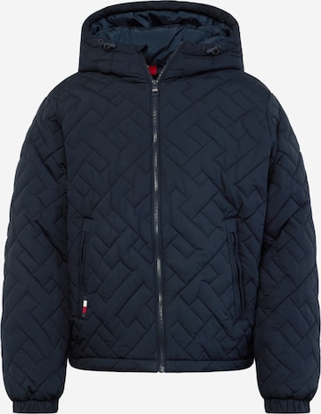 TOMMY HILFIGER Between-season jacket in Blue: front