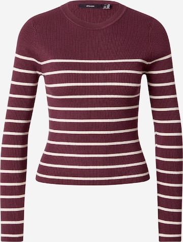 Pull-over 'VMGIZELLE' VERO MODA en rouge : devant