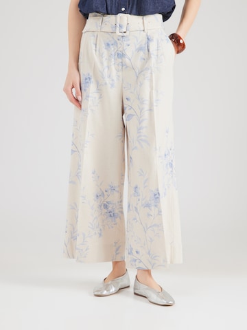 Wide leg Pantaloni con pieghe 'MMUnise' di MOS MOSH in blu: frontale