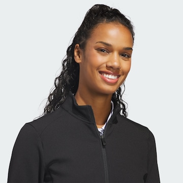 ADIDAS PERFORMANCE - Chaqueta de chándal ' PERFORMANCE TEXTURE FULL ZIP JACKE ' en negro