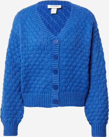 Monki Knit Cardigan in Blue: front