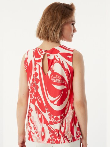Haut 'Zinusa' Ana Alcazar en rouge