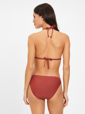 BRUNO BANANI Triangle Bikini in Brown