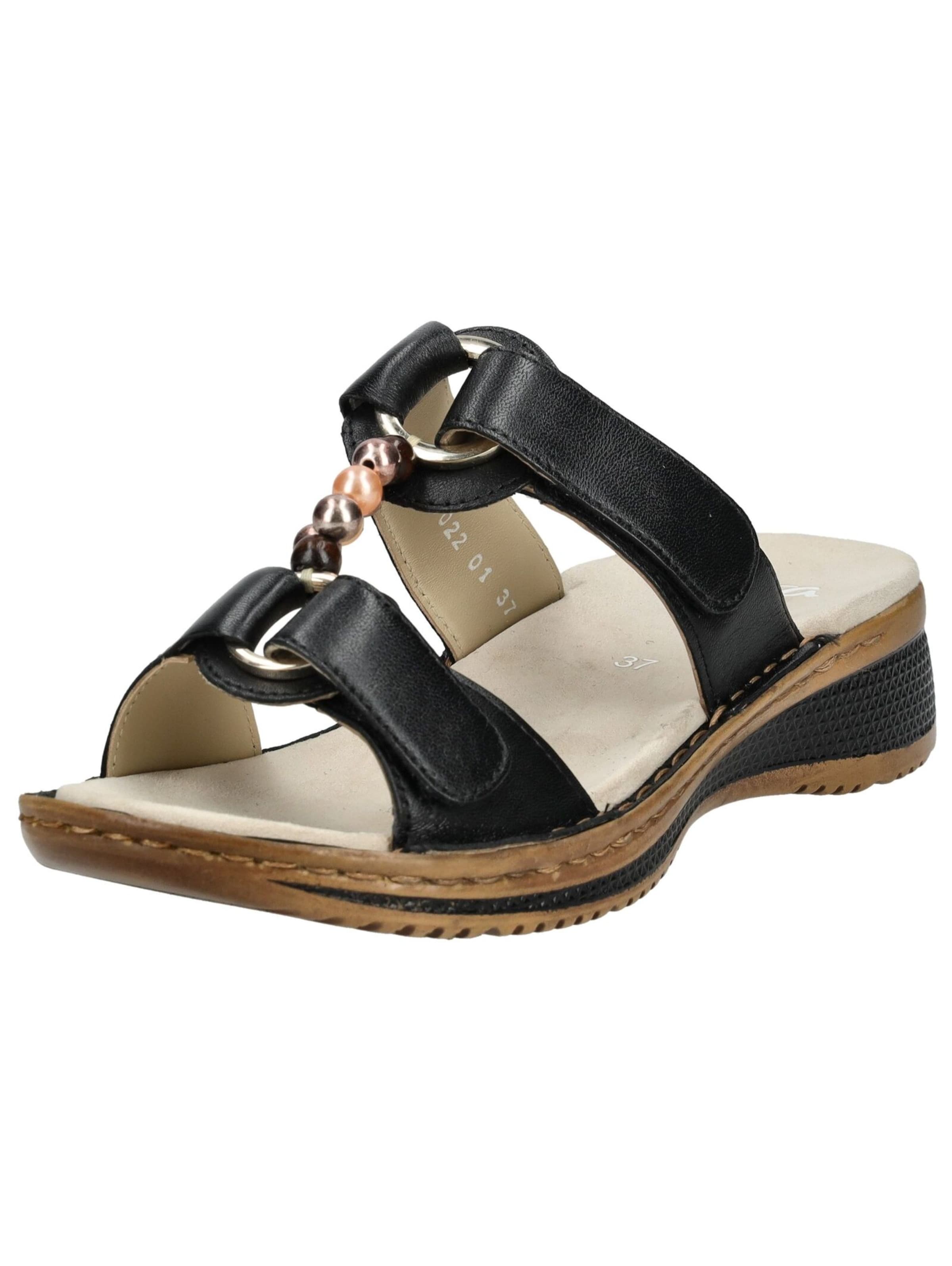 Zoccoletto di ARA in nero: frontale