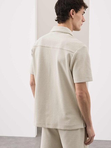 Marks & Spencer Regular fit Button Up Shirt in Beige