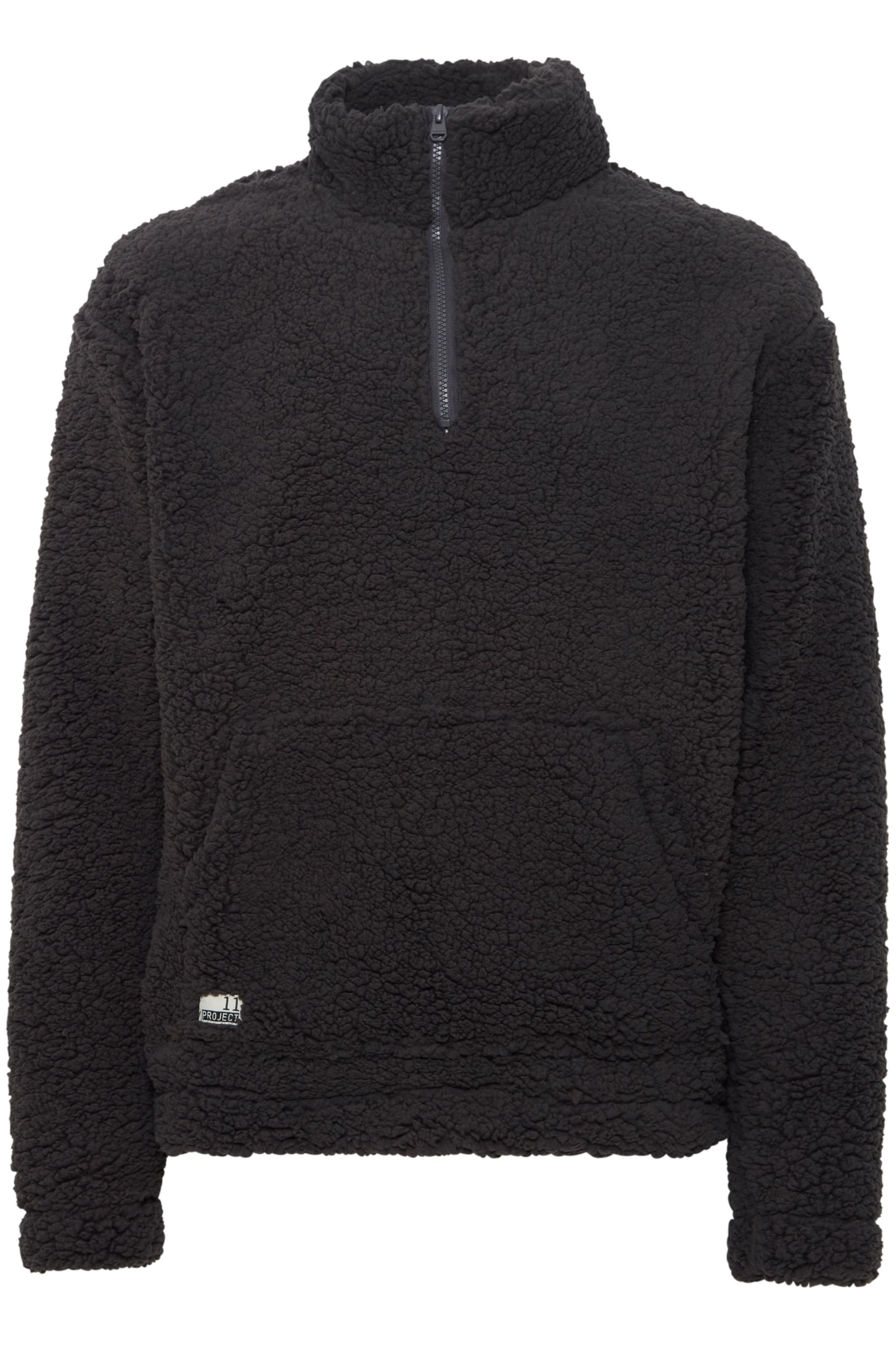 11 Project Pullover 'Denes' in Grau: Vorderseite