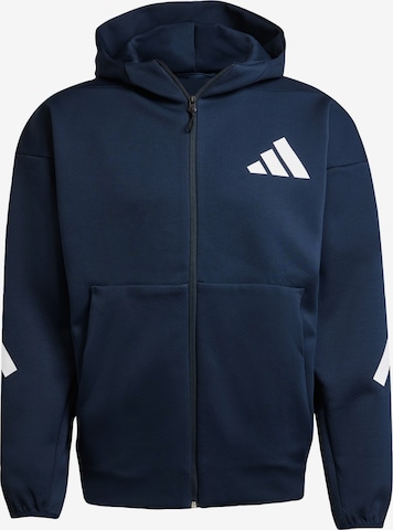 ADIDAS SPORTSWEAR Спортивная кофта 'Z.N.E.' в Синий: спереди
