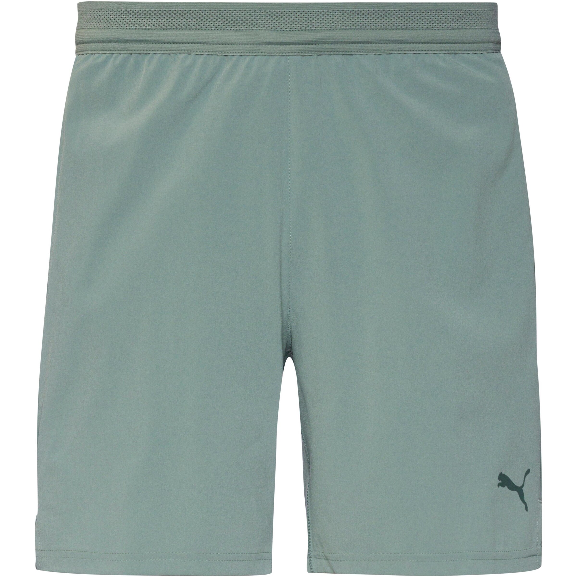 PUMA Workout Pants 'Cloudspun' in Green: front