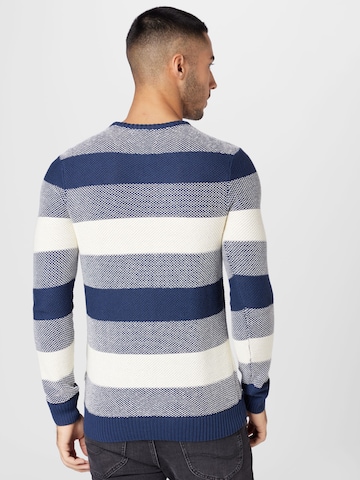 BLEND Pullover in Blau