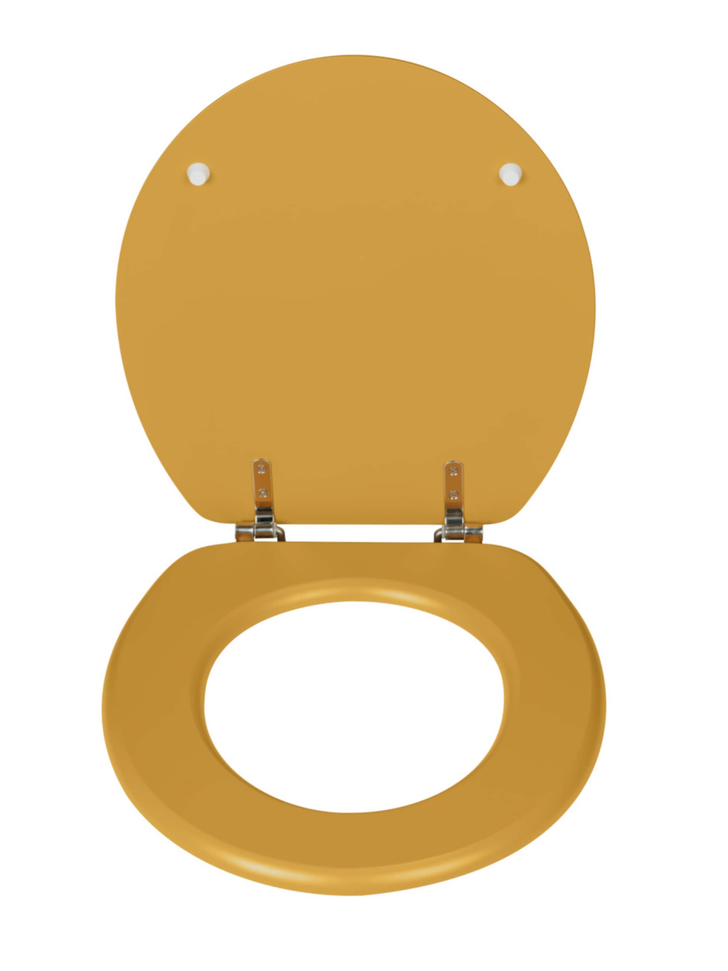 Wenko WC-Sitz 'Prima' in Gelb