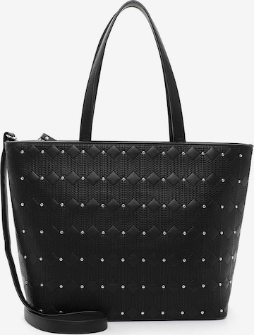 TAMARIS Nakupovalna torba 'Madeline' | črna barva: sprednja stran