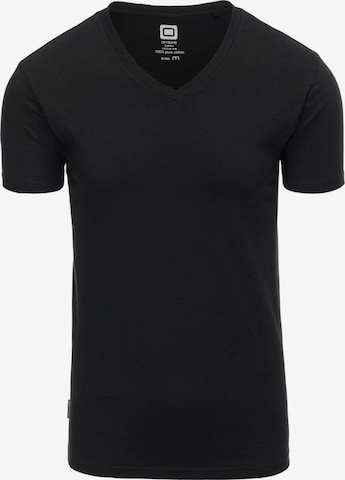 Ombre Shirt in Zwart: voorkant