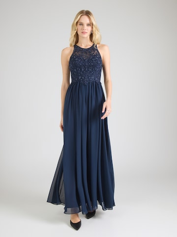 Laona Večerné šaty - Modrá: predná strana
