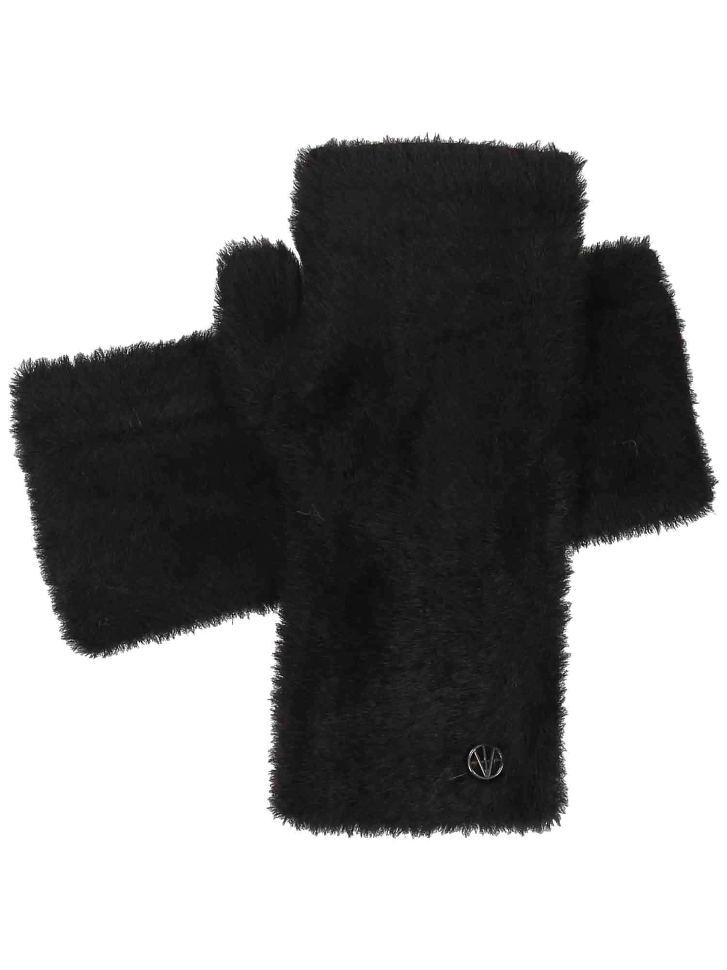 LOEVENICH Handstulpen in Schwarz