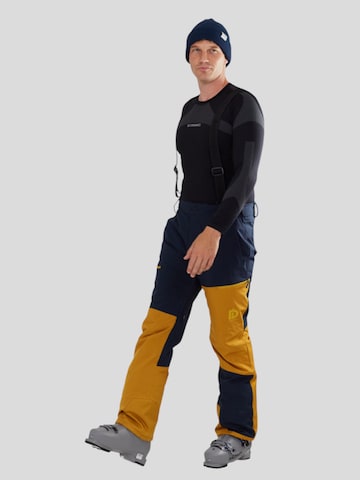 Fundango Regular Lange Skihose 'Teak Colourblock' in Blau